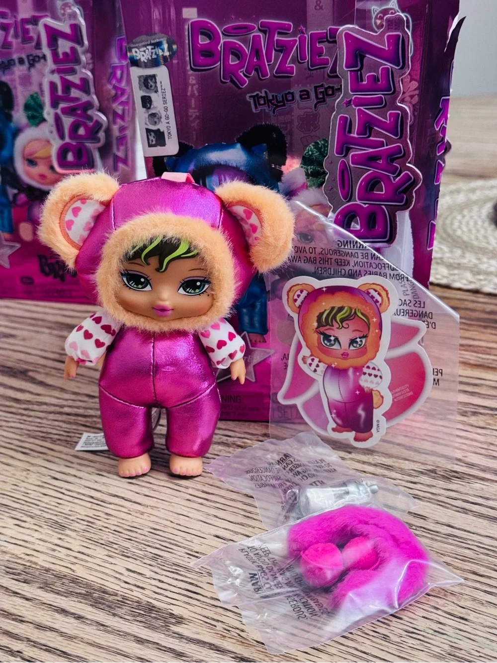Bratz: Bratzies Tokyo A Go-Go Seriez - Yasmin Plush Collectible Toy